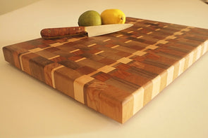 Dark Mosaic Cutting Board