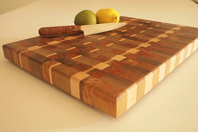 Dark Mosaic Cutting Board